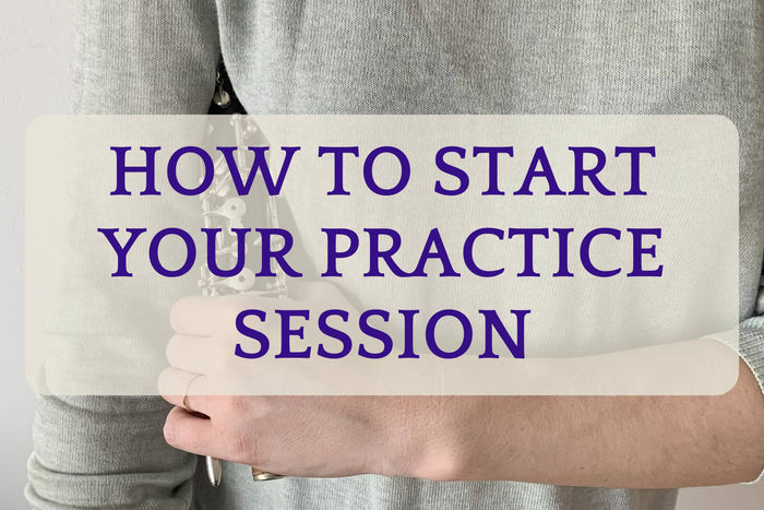 How to start your practice session