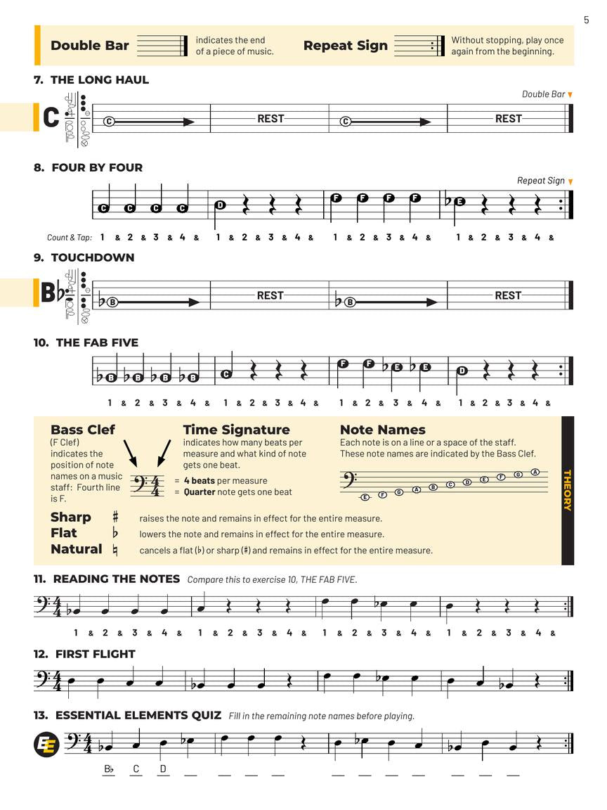 Essential Elements for Band Book 1 - Bassoon Hal Leonard