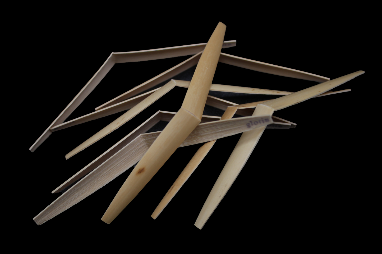 Glotin Shaped and Folded English Horn Cane