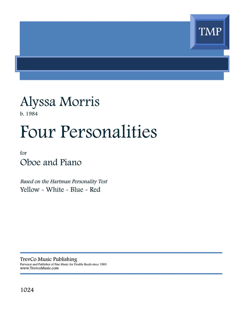 Morris: Four Personalities for Oboe and Piano Trevco