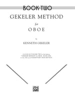 Gekeler Method for Oboe, Book 2 Alfred