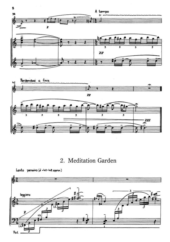 Coulthard: Shizen: Three Nature Sketches from Japan for Oboe and Piano Trevco